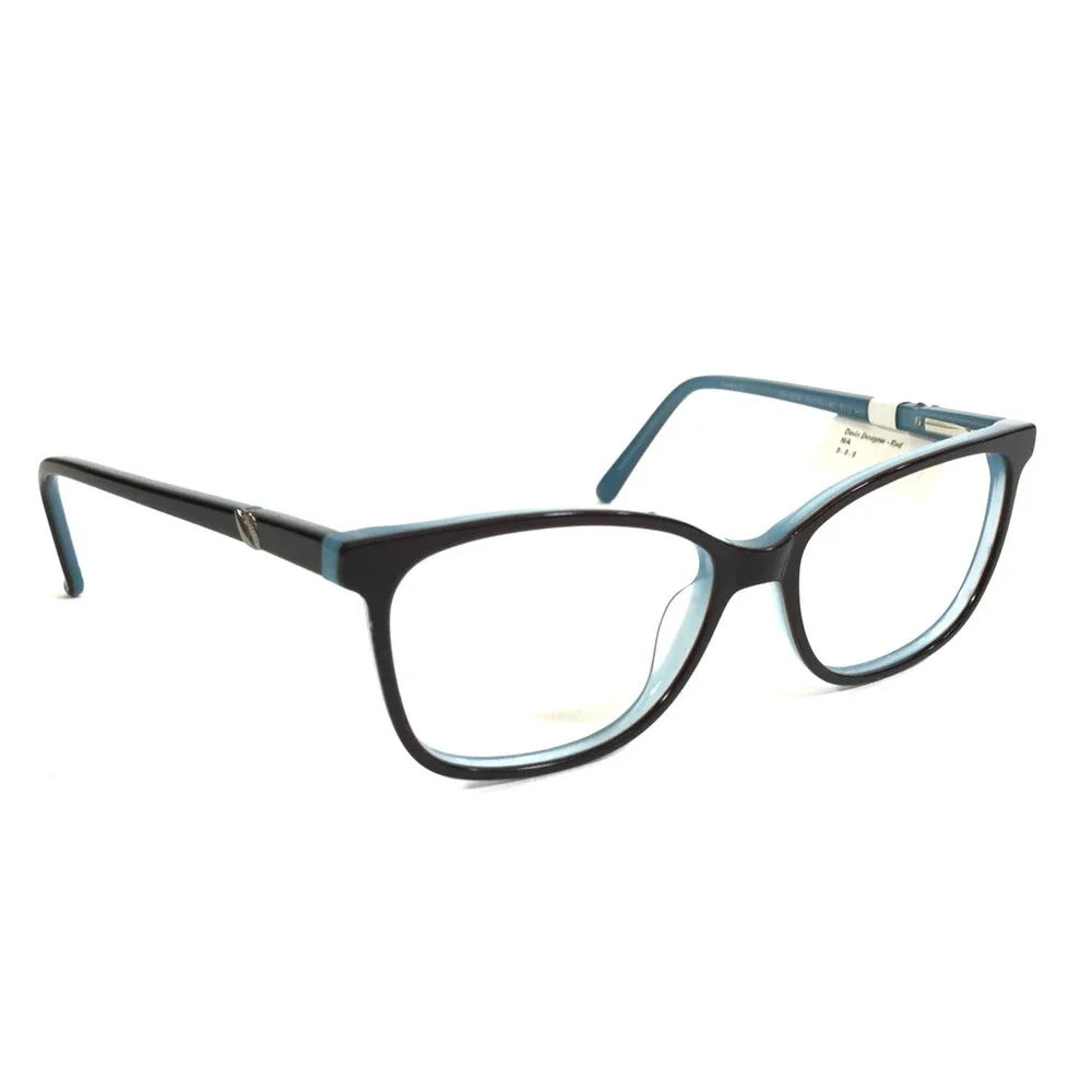 Charmed Eyewear Eyeglasses Frames CM4008 Brown Blue Cat Eye Full Rim 53-15-140
